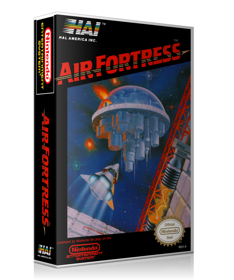 NES Air Fortress Retail Game Cover To Fit A UGC Style Replacement Game Case – Nintendo NES Case product image 1