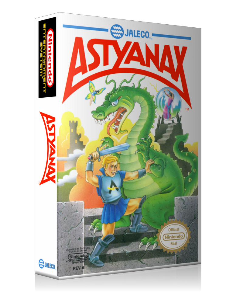 NES Astyanax Retail Game Cover To Fit A UGC Style Replacement Game Case – Nintendo NES Case product image 1