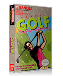 NES Bandai Golf Retail Game Cover To Fit A UGC Style Replacement Game Case