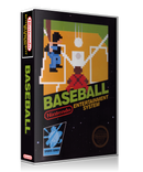 NES Baseball Retail Game Cover To Fit A UGC Style Replacement Game Case
