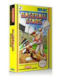 NES Baseball Stars Retail Game Cover To Fit A UGC Style Replacement Game Case