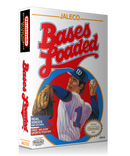 NES Bases Loaded Retail Game Cover To Fit A UGC Style Replacement Game Case