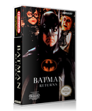 NES Batman Returns Retail Game Cover To Fit A UGC Style Replacement Game Case