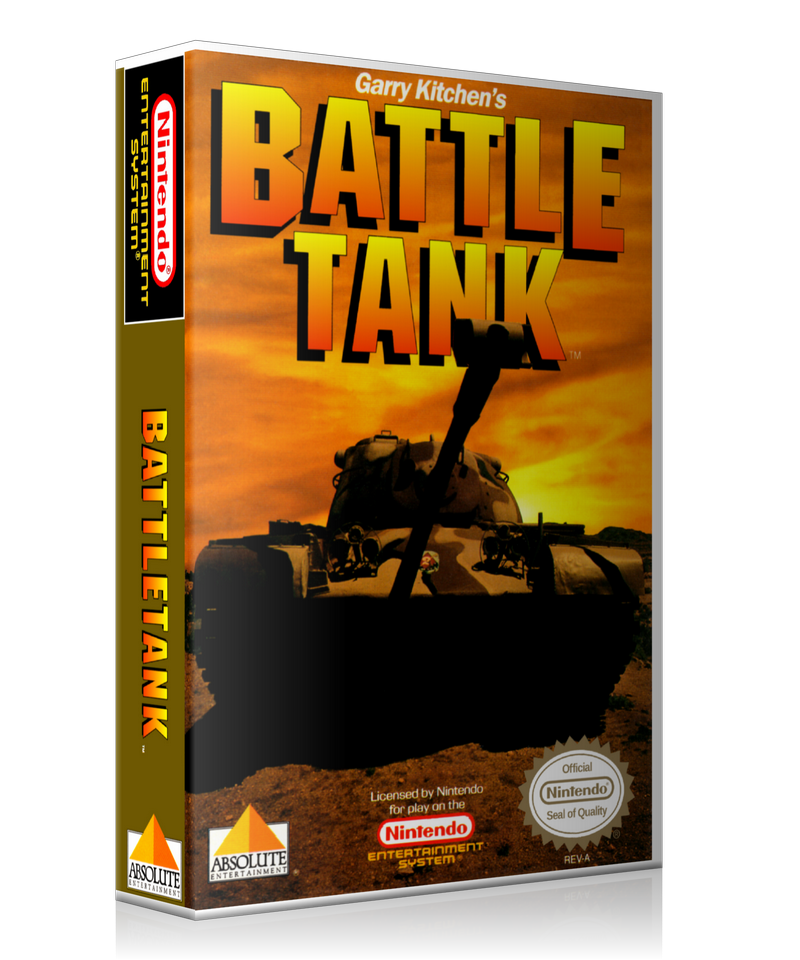 NES Battle Tank Retail Game Cover To Fit A UGC Style Replacement Game Case – Nintendo NES Case product image 1