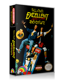 NES Bill And Ted's Excellent Video Game Adventure Retail Game Cover To Fit A UGC Style Replacement Game Case