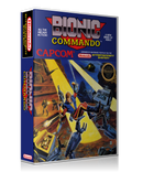 NES Bionic Commando Retail Game Cover To Fit A UGC Style Replacement Game Case