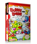 NES Bubble Bobble Part 2 Retail Game Cover To Fit A UGC Style Replacement Game Case
