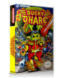 NES Bucky O'hare Retail Game Cover To Fit A UGC Style Replacement Game Case
