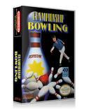 NES Championship Bowling Retail Game Cover To Fit A UGC Style Replacement Game Case