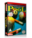 NES Championship Pool Retail Game Cover To Fit A UGC Style Replacement Game Case