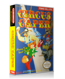 NES Circus Caper Retail Game Cover To Fit A UGC Style Replacement Game Case