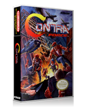 NES Contra Force Retail Game Cover To Fit A UGC Style Replacement Game Case
