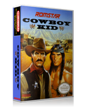 NES Cowboy Kid Retail Game Cover To Fit A UGC Style Replacement Game Case