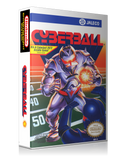 NES Cyberball Retail Game Cover To Fit A UGC Style Replacement Game Case
