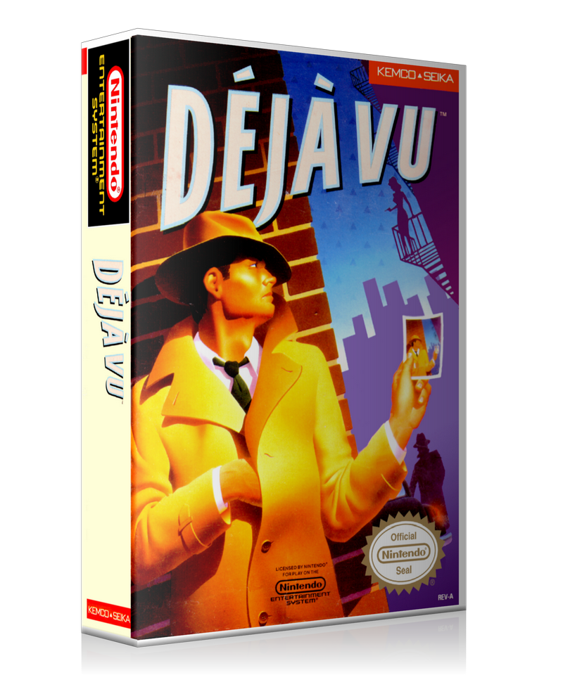NES Dejavu Retail Game Cover To Fit A UGC Style Replacement Game Case – Nintendo NES Case product image 1
