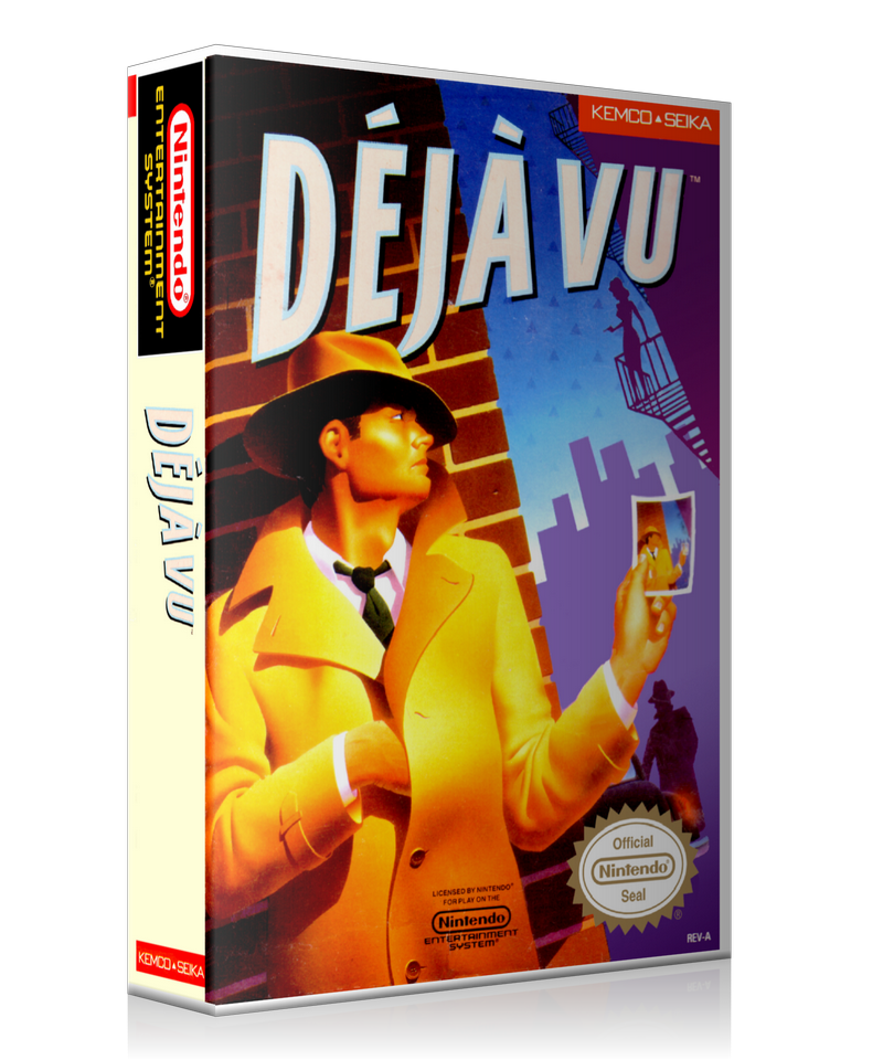 NES Dejavu Retail Game Cover To Fit A UGC Style Replacement Game Case