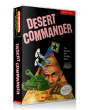 NES Desert Commander Retail Game Cover To Fit A UGC Style Replacement Game Case