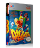 NES Digger Trock 2 Retail Game Cover To Fit A UGC Style Replacement Game Case