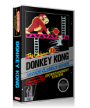 NES Donkey Kong Retail Game Cover To Fit A UGC Style Replacement Game Case