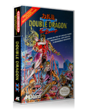 NES Double Dragon II Retail Game Cover To Fit A UGC Style Replacement Game Case
