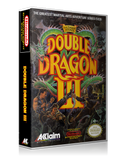 NES Double Dragon III Retail Game Cover To Fit A UGC Style Replacement Game Case