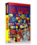 NES Dr. Mario Retail Game Cover To Fit A UGC Style Replacement Game Case