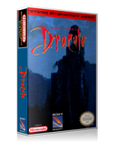 NES Bram Stoker's Dracula Retail Game Cover To Fit A UGC Style Replacement Game Case
