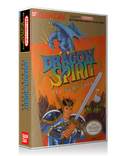 NES Dragon Spirit Retail Game Cover To Fit A UGC Style Replacement Game Case
