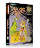 NES Dragon's Lair Retail Game Cover To Fit A UGC Style Replacement Game Case
