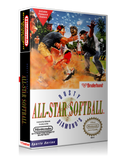 NES Dusty Diamon's All Star Baseball Retail Game Cover To Fit A UGC Style Replacement Game Case