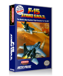 NES F 15 Strike Eagle Retail Game Cover To Fit A UGC Style Replacement Game Case