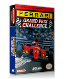 NES Ferrari Grand Prix Retail Game Cover To Fit A UGC Style Replacement Game Case
