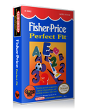 NES Fisher Price Perfect Fit Retail Game Cover To Fit A UGC Style Replacement Game Case