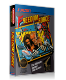 NES Freedom Force Retail Game Cover To Fit A UGC Style Replacement Game Case