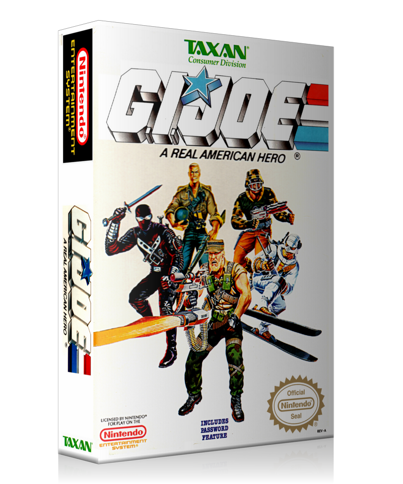 NES Gijoe Retail Game Cover To Fit A UGC Style Replacement Game Case – Nintendo NES Case product image 1
