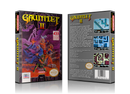 Nes 227 Gauntlet 2 Retail Nesspine Replacement SNES REPLACEMENT Game Case Or Cover