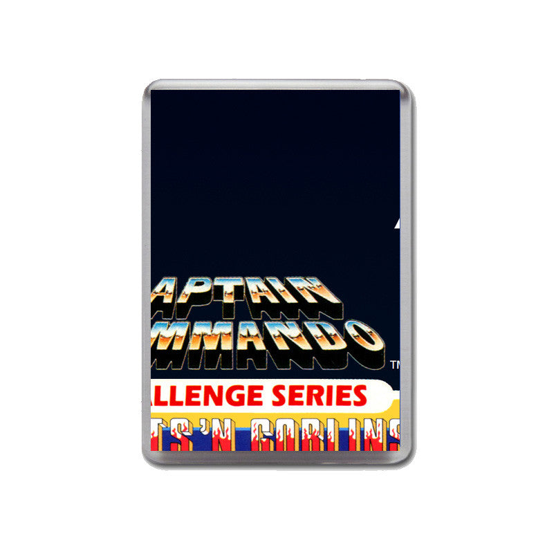 Ghosts N Goblins Retail Nesspine - SNES GAME inspired Retro Gaming Magnet