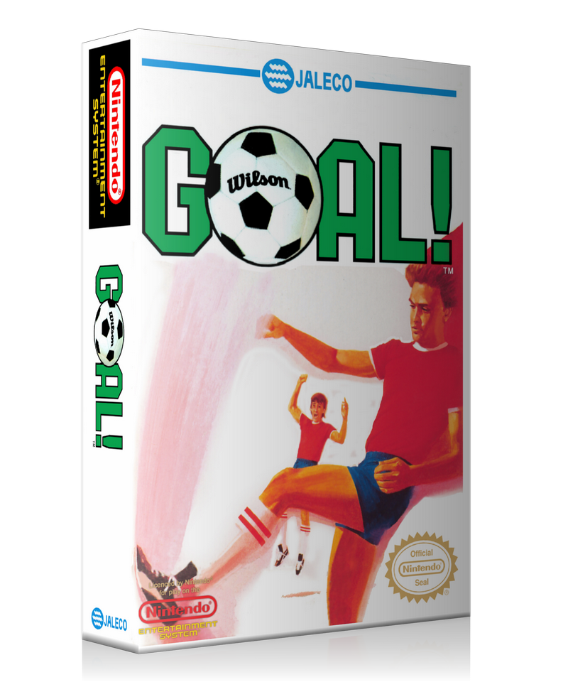 NES Goal Retail Game Cover To Fit A UGC Style Replacement Game Case