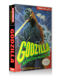 NES Godzilla Retail Game Cover To Fit A UGC Style Replacement Game Case