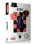 NES Hatris Retail Game Cover To Fit A UGC Style Replacement Game Case
