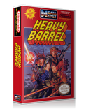 NES Heavy Barrel Retail Game Cover To Fit A UGC Style Replacement Game Case
