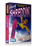 NES Heavy Shreddin Retail Game Cover To Fit A UGC Style Replacement Game Case