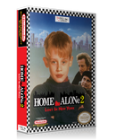 NES Home Alone 2 Retail Game Cover To Fit A UGC Style Replacement Game Case