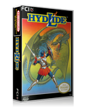 NES Hydlide Retail Game Cover To Fit A UGC Style Replacement Game Case
