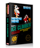 NES Ice Climber Retail Game Cover To Fit A UGC Style Replacement Game Case