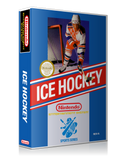 NES Ice Hockey Retail Game Cover To Fit A UGC Style Replacement Game Case