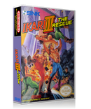 NES Ikari Warriors 3 Retail Game Cover To Fit A UGC Style Replacement Game Case