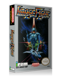 NES Image Fight Retail Game Cover To Fit A UGC Style Replacement Game Case