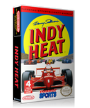 NES Indy Heat Retail Game Cover To Fit A UGC Style Replacement Game Case