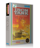 NES Iron Tank Retail Game Cover To Fit A UGC Style Replacement Game Case